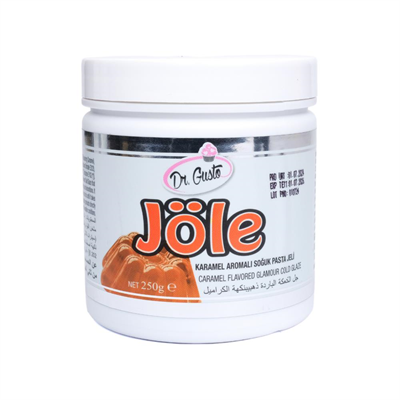 Karamelli Jöle 250 g – Pasta, Tatlı ve Cheesecake Üzeri Parlak Kaplama Sosu