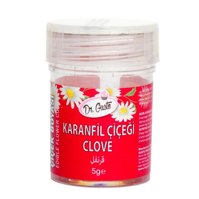 Karanfil Çiçeği Yenilebilir Şeker Hamuru Figür Ve Çiçek Boyası 5 Gr