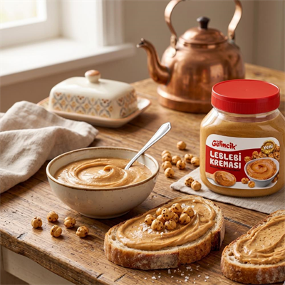 Katkısız Doğal Leblebi Kreması 650 GR – Geleneksel ve Besleyici Ezme