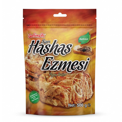Katkısız Doğal Sarı Haşhaş Ezmesi 500 GR – Geleneksel Yoğun Lezzet