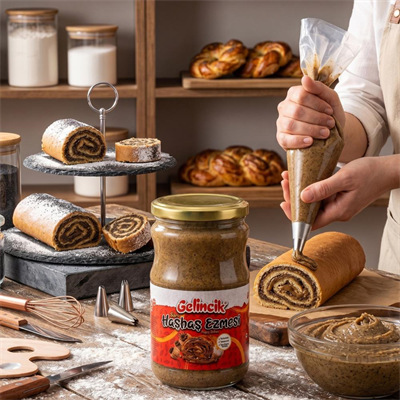Katkısız Doğal Sarı Haşhaş Ezmesi 600 GR – Geleneksel ve Yoğun Lezzet