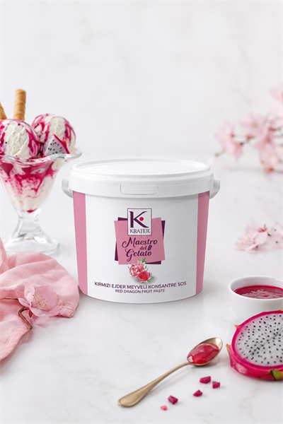 Krater Ejder Meyvesi Paste (Red Dragon) 3 Kg