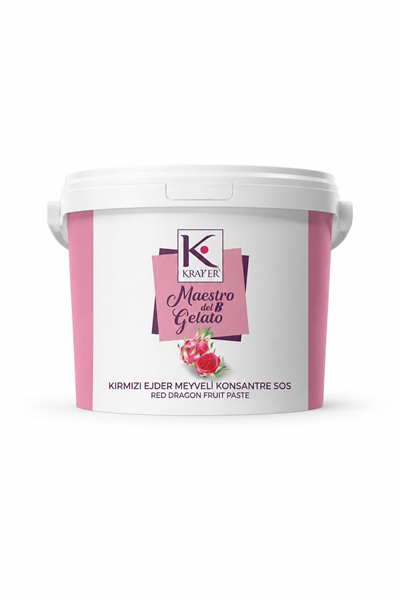 Krater Ejder Meyvesi Paste (Red Dragon) 3 Kg