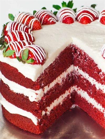 Krater Kırmızı (Red) Velvet Kek Miksi 10 kg