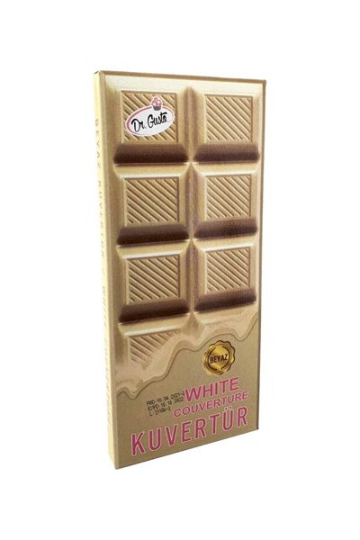 Kuvertür 4 Lü Çikolata / Bitter, Sütlü,beyaz, Frambuaz Çikolatalar 200 Gr. X 4