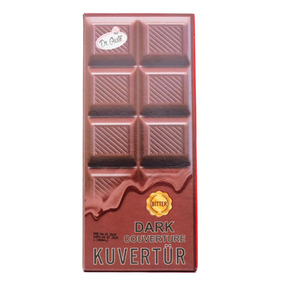Kuvertür Mini Çikolata Bitter 200 g – Dr. Gusto | Kaplama, Ganaj ve Dolgu İçin Yoğun Bitter