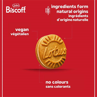 Lotus Biscoff Sandwich Lotus Kremalı 150 g – Karamelize Bisküvi Arasında Lotus Kreması