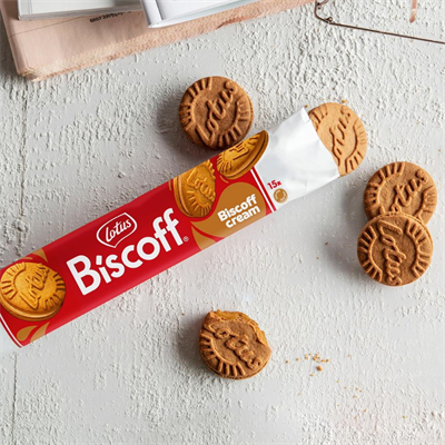 Lotus Biscoff Sandwich Lotus Kremalı 150 g – Karamelize Bisküvi Arasında Lotus Kreması