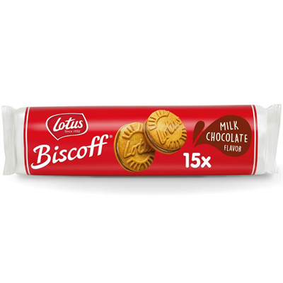 Lotus Biscoff Sandwich Sütlü Çikolatalı 150 g – Karamelize Bisküvi Arasında Çikolatalı Krema