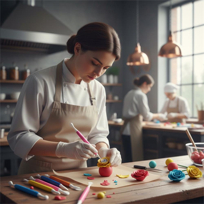 Marzipan & Şeker Hamuru Şekillendirme Seti 10lu – 20 Farklı Uçlu Pasta Dekorasyon Çubukları