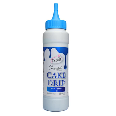 Mavi Cake Drip 250 g – Pasta, Kek ve Tatlı Üzeri Çikolata Kaplama Sosu