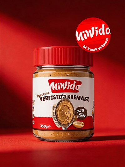 MİWİDA Parçacıklı Yer Fıstığı Kreması 350 G