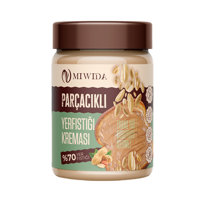 MİWİDA Parçacıklı Yer Fıstığı Kreması 350 G