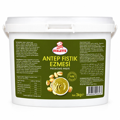 OvaletteOvalette Antep Fıstığı Ezmesi 3 Kg
