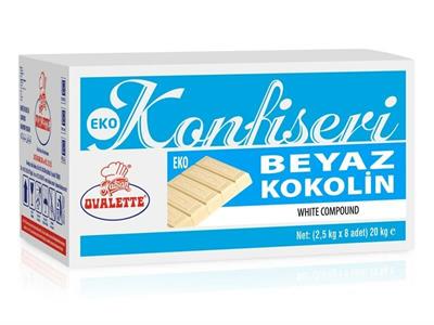 Ovalette Beyaz Kokolin Eko 2,5 Kg