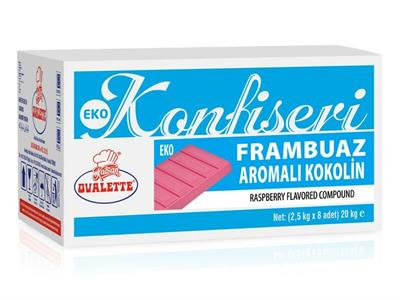 Ovalette Frambuaz Aromalı Eko Konfiseri 2.5 kg