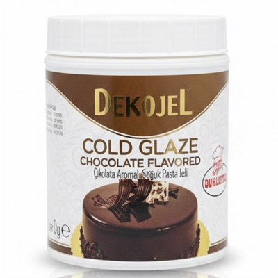Ovalette Jöle Çikolatalı 1 Kg – Pasta, Triliçe ve Tatlı Kaplama Jölesi
