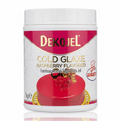 Ovalette Jöle Frambuazlı 1 kg - Pasta, Triliçe ve Tatlı Kaplama Jölesi
