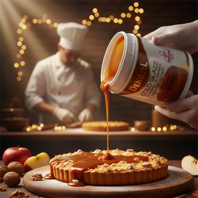 Ovalette Jöle Karamel 1 kg - Pasta, Triliçe ve Tatlı Kaplama Jölesi