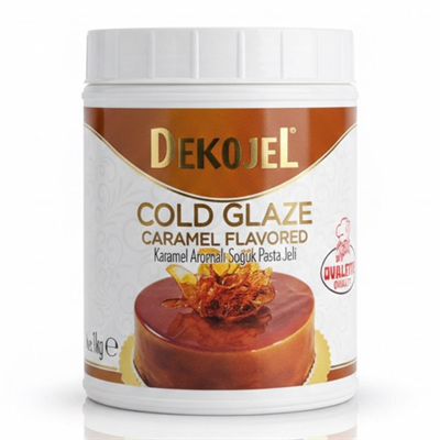 Ovalette Jöle Karamel 1 kg - Pasta, Triliçe ve Tatlı Kaplama Jölesi