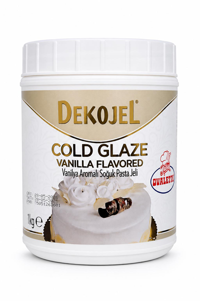 Ovalette Vanilya Aromalı Beyaz Jöle 1 Kg