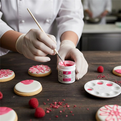 Pembe Jel Boya 30 Gr – Konsantre Jel Gıda Boyası
