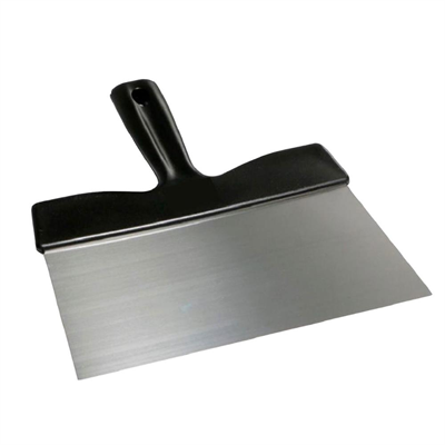 Profesyonel Çikolata Spatulası 21 cm | Paslanmaz Çelik Geniş Temperleme Spatulası