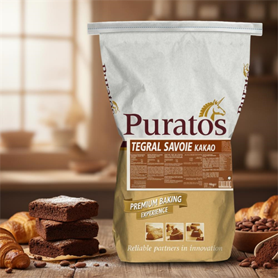 Puratos Kakaolu Pandispanya Karışımı 10 kg - Profesyonel Pasta ve Kek Tabanı