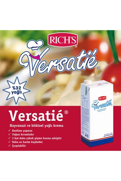 Richs Versatie Sıvı Krema 1 Lt
