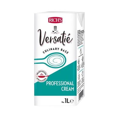 Richs Versatie Professional Şekersiz Krema 1 lt x 12 adet