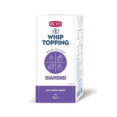 Richs Whip Topping Diamond Şanti 1 kg x 12 adet