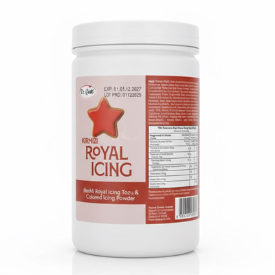 Royal Icing 200 Gr Kırmızı – Kurabiye, Pasta ve Şeker Hamuru Dekoru