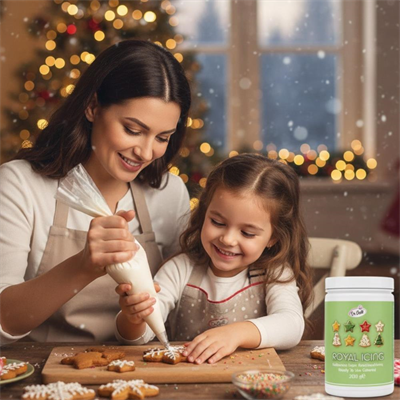 Royal Icing 200 Gr Yeşil – Kurabiye, Pasta ve Şeker Hamuru Dekoru