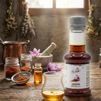 Dr. Gusto Safran Aroması 40 gr - Gıda Aroması (Tatlı, İçecek ve Pastacılık için)