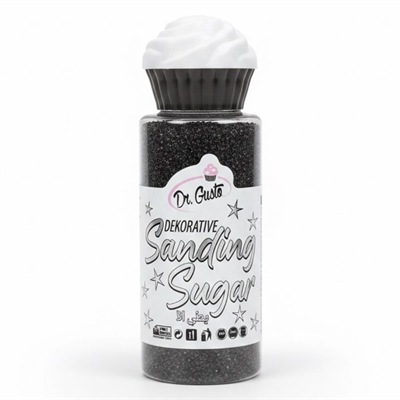 Sanding Şeker 3’lü Set 100 Gr – Altın, Gümüş ve Siyah Pasta & Tatlı Süsleme Şekeri