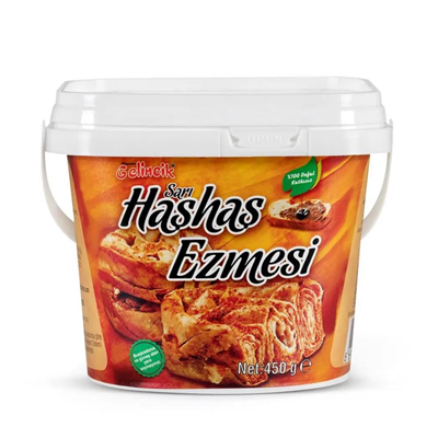 Sarı Haşhaş Ezmesi 450 GR – Geleneksel Yoğun Aromalı Kahvaltılık Ezme
