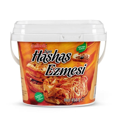 Sarı Haşhaş Ezmesi 450 GR – Geleneksel Yoğun Aromalı Kahvaltılık Ezme