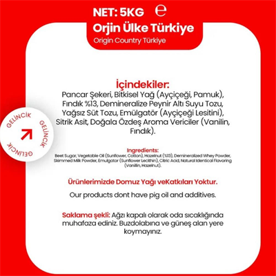 Sarı Haşhaş Ezmesi 5 Kg - Hamur İşlerinde & Kahvaltılık Doğal Katkısız Ezme