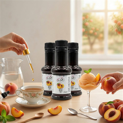 Dr. Gusto Şeftali Aroması 40 gr - Gıda Aroması (Tatlı, İçecek ve Pastacılık için)