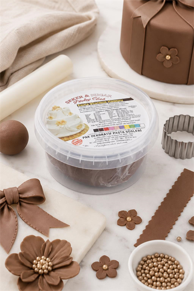 Şeker Hamuru Kahverengi 200 G