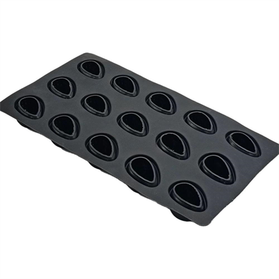 Silikon Mini Meyveli Dondurma Kalıbı Çilek Şekilli