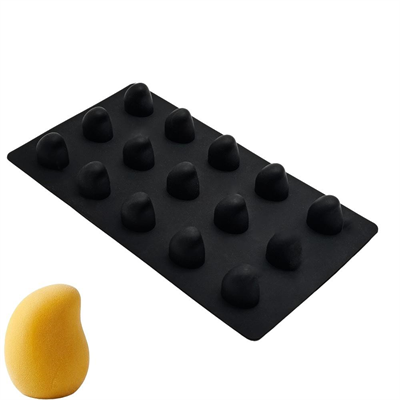 Silikon Mini Meyveli Dondurma Kalıbı Mango Şekilli