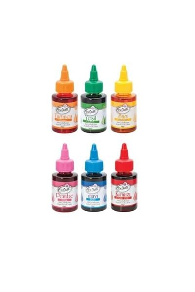 Dr. Gusto Sıvı Gıda Boyası Sarı Pembe Kırmızı Turuncu Yeşil Mavi 60 gr