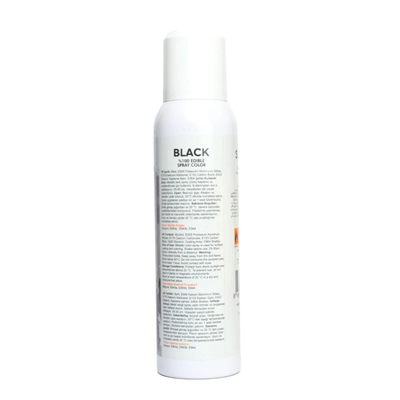 Dr. Gusto Siyah Metalik Sprey Gıda Boyası 150 ml