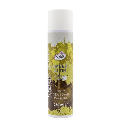 Sprey Boya Altın Gold 250 ML – Pasta ve Tatlı Dekor Spreyi