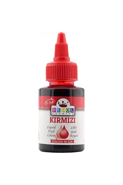 Su Bazlı Likit Sıvı Gıda Boyası 5 Li Set (5 Adet - 5 Renk) Sarı - Mavi - Kırmızı - Yeşil - Pembe