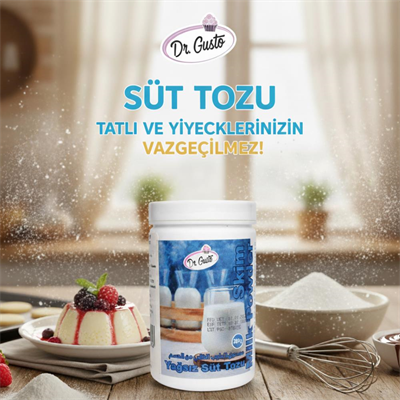 Süt Tozu 200 gr – Yoğun Aroma ve Doğal Lezzet ile Her Tarifte Mükemmel Sonuç