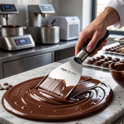 Titan Spatula No:1 11 CM Siyah – Servis Spatulası ve Çok Amaçlı Mutfak Aparatı