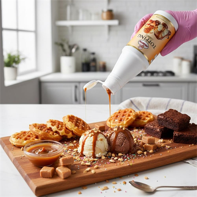 Topping Karamel 1 Kg – Pasta, Tatlı ve Dondurma Sosu