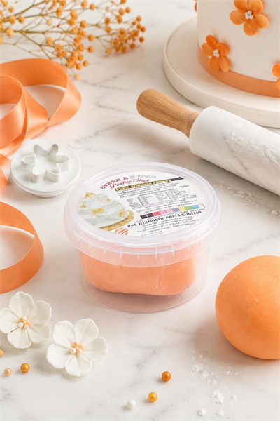 Turuncu Şeker Hamuru 200 Gr